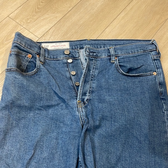 Gap cheeky straight high rise, size 32/14 - Picture 1 of 4